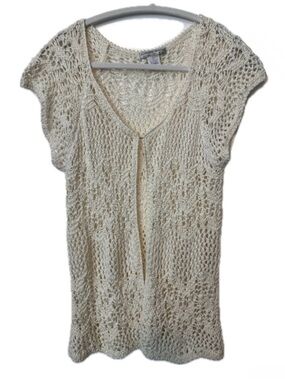 Alberto Makali Crochet Women's Cardigan 
Large Boho Cottagecore
